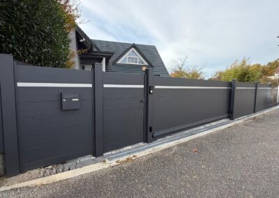 Collection ACTUEL' | Gamme Axihome ensemble portail, portillon et clôture